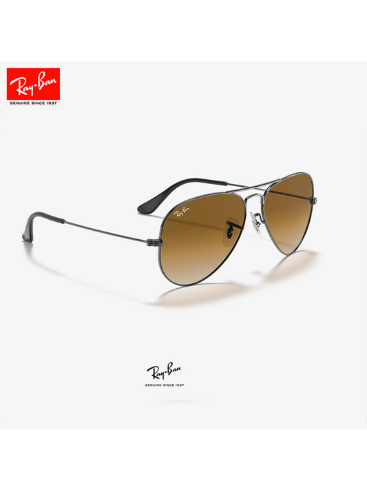 Ray-Ban Óculos de Moda unissex com Armação de Metal Estilo Aviador Gota d'água, ideal para dirigir. ENVIO NACIONAL